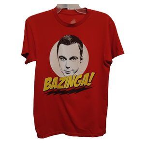 THE BIG BANG THEORY BAZINGA T-SHIRT